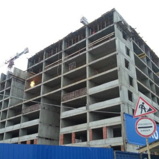 ЖК Дом-Мегалит на Неве январь 2014 ход строительства
